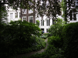 Garden of the Brouwersgracht 33 house