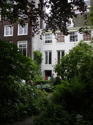 Garden of the Brouwersgracht 33 house