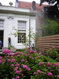 Garden of a building at the Keizersgracht street