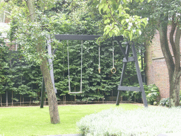 Garden of a building at the Keizersgracht street