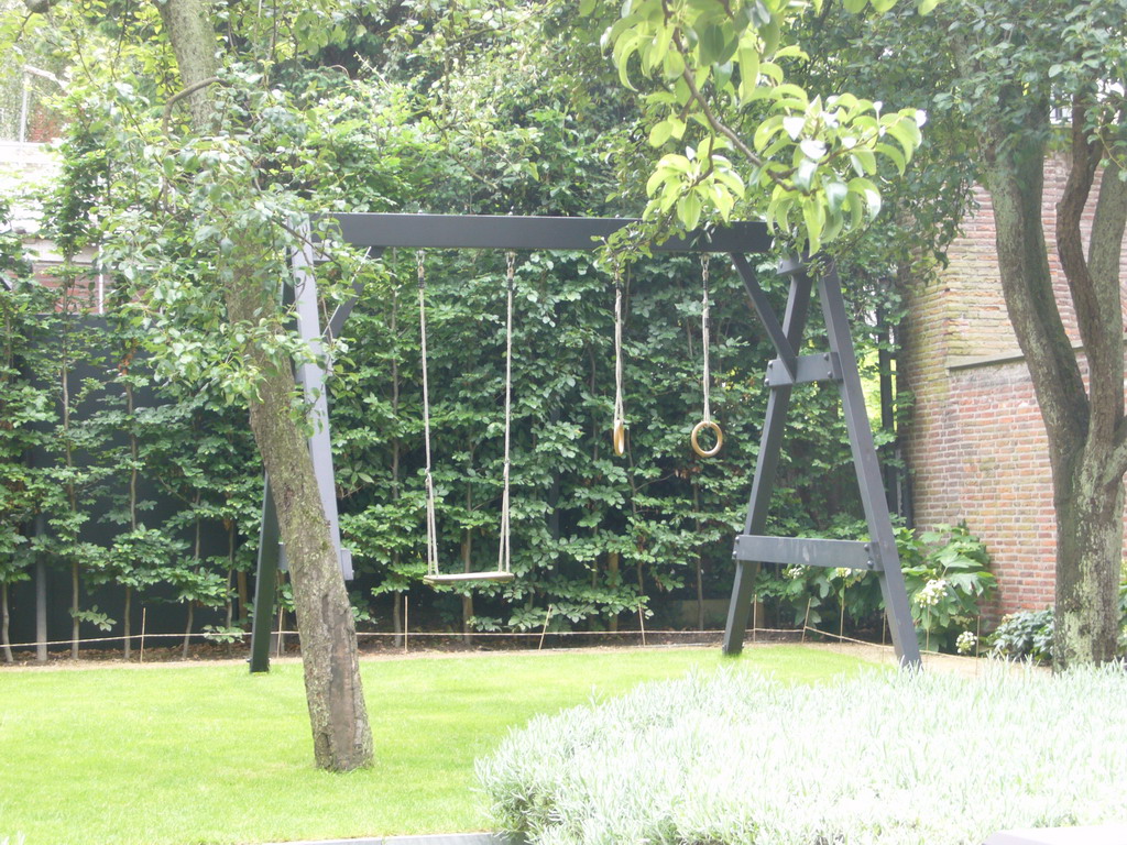 Garden of a building at the Keizersgracht street