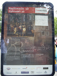 Information on the `Nightwatch 3D` statues at the Rembrandplein square
