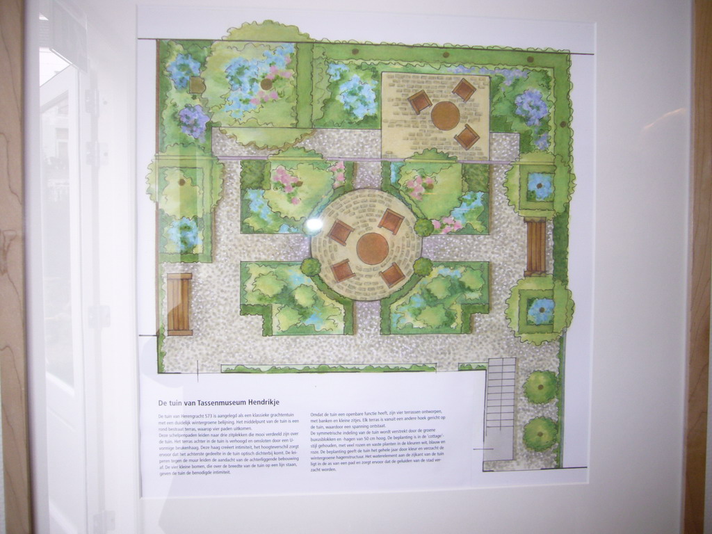 Information on the garden of the Tassenmuseum Hendrikje