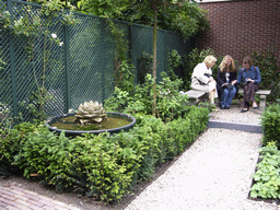 The garden of the Tassenmuseum Hendrikje