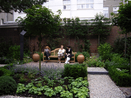 The garden of the Tassenmuseum Hendrikje