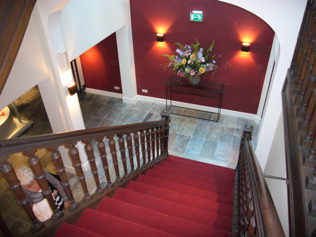 Staircase at the Tassenmuseum Hendrikje