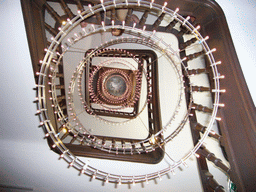 Chandelier at the staircase at the Tassenmuseum Hendrikje