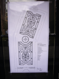 Map of the garden of the Willet-Holthuysen Museum