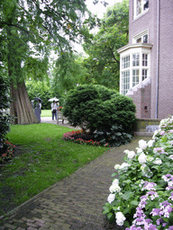 Garden of a building at the Herengracht street