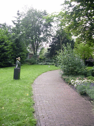 Garden of a building at the Herengracht street