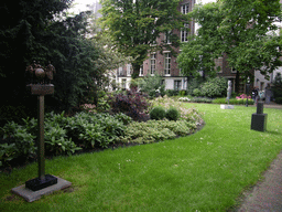 Garden of a building at the Herengracht street