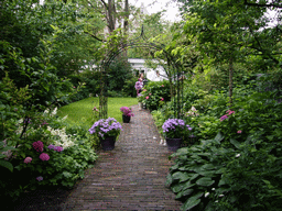 Garden of a building at the Herengracht street