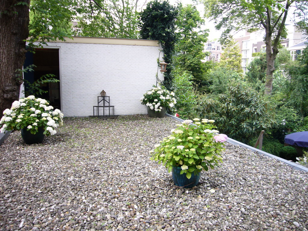 Roof of a building at the Herengracht street