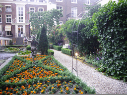 Garden of the Herengracht 518 building