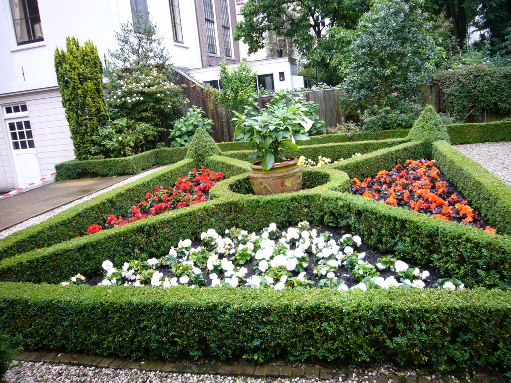 Garden of the Herengracht 522 building