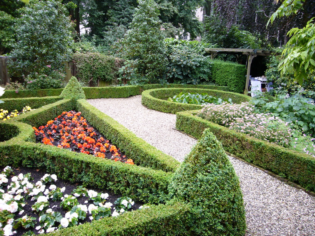 Garden of the Herengracht 522 building