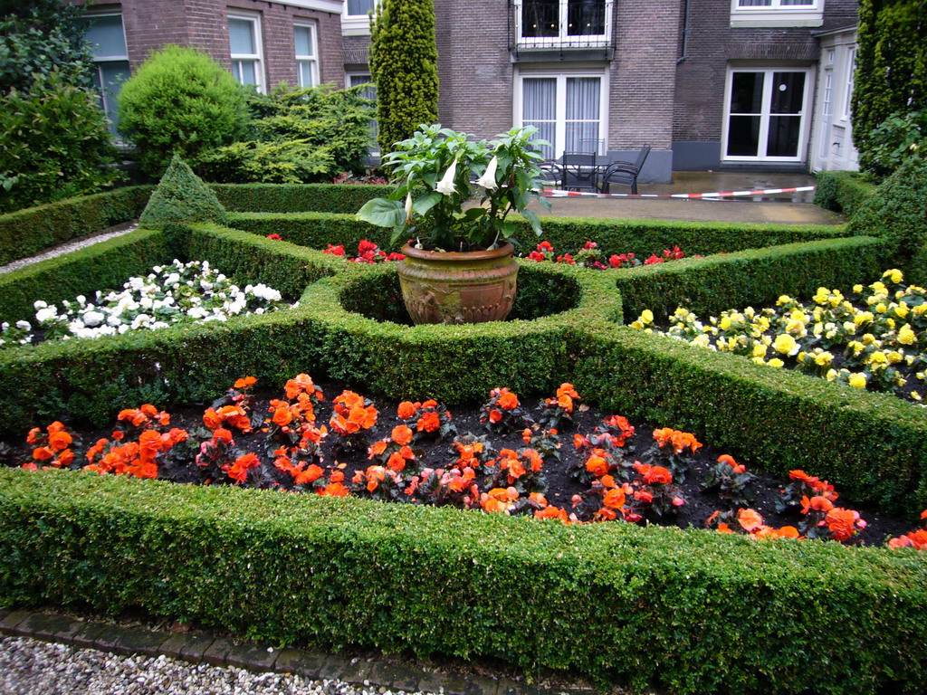 Garden of the Herengracht 522 building