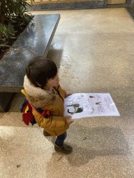 Max with the Discovery Guide Forest House at the Forest House at the Royal Artis Zoo