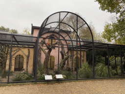 Aviary at the south side of the Royal Artis Zoo