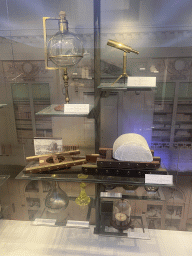 Old scientific equipment at the Teylers Museum at the Fenomena exhibition at the First Floor of the NEMO Science Museum