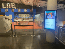 Front of the Laboratory at the Elementa exhibition at the Third Floor of the NEMO Science Museum