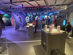 Interior of the Humania Exhibition at the Fourth Floor of the NEMO Science Museum