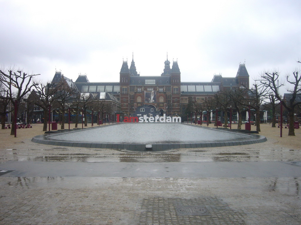 The Rijksmuseum at the Museumplein