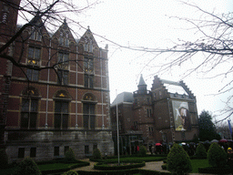The entrance of the Rijksmuseum