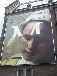 Poster on a wall near the entrance of the Rijksmuseum