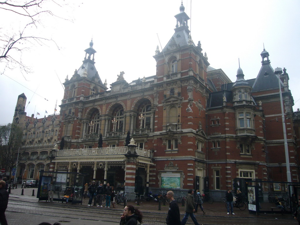 The Stadsschouwburg and the American Hotel at the Leidseplein