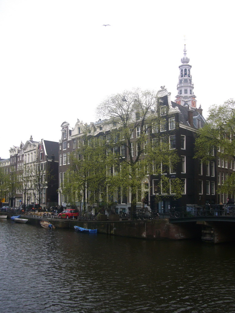 Canal and the Westerkerk church