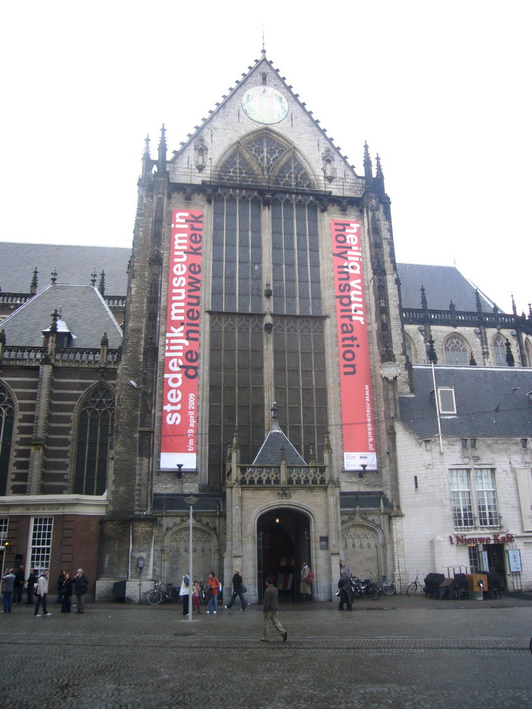 The Nieuwe Kerk church on the Dam square