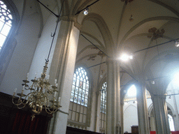 The nave of the Nieuwe Kerk church