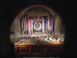 The burial vault of Michiel de Ruyter, in the Nieuwe Kerk church