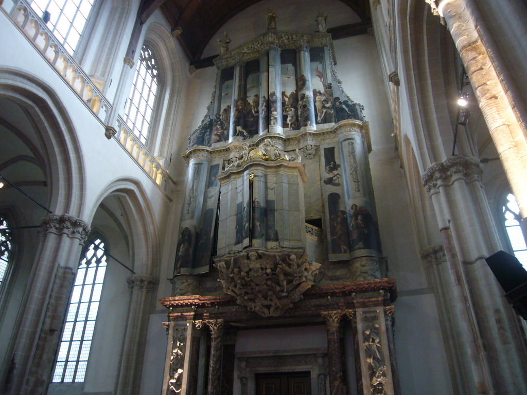 The organ of the Nieuwe Kerk church
