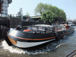 Boat in the Westerdok canal