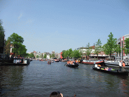 The Amstel river and the Stopera