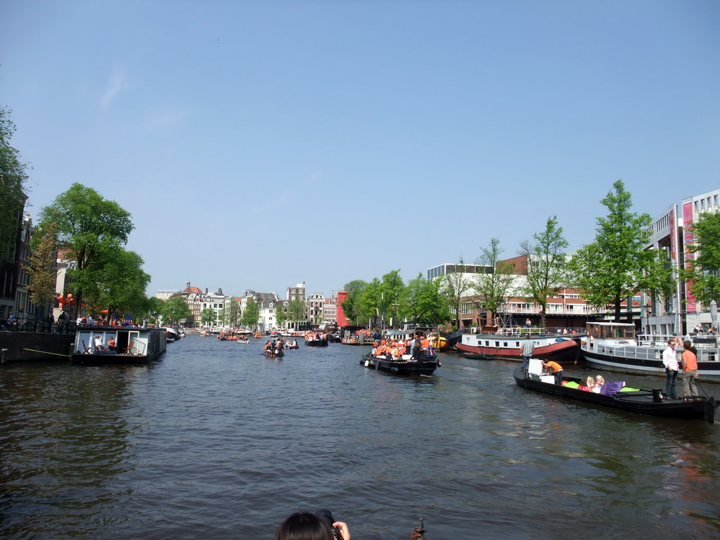 The Amstel river and the Stopera