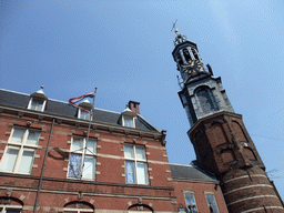 The Munttoren tower at the Muntplein square