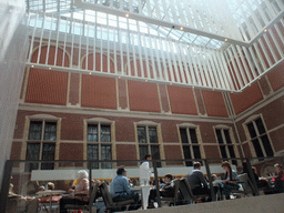 Café in the atrium of the Rijksmuseum