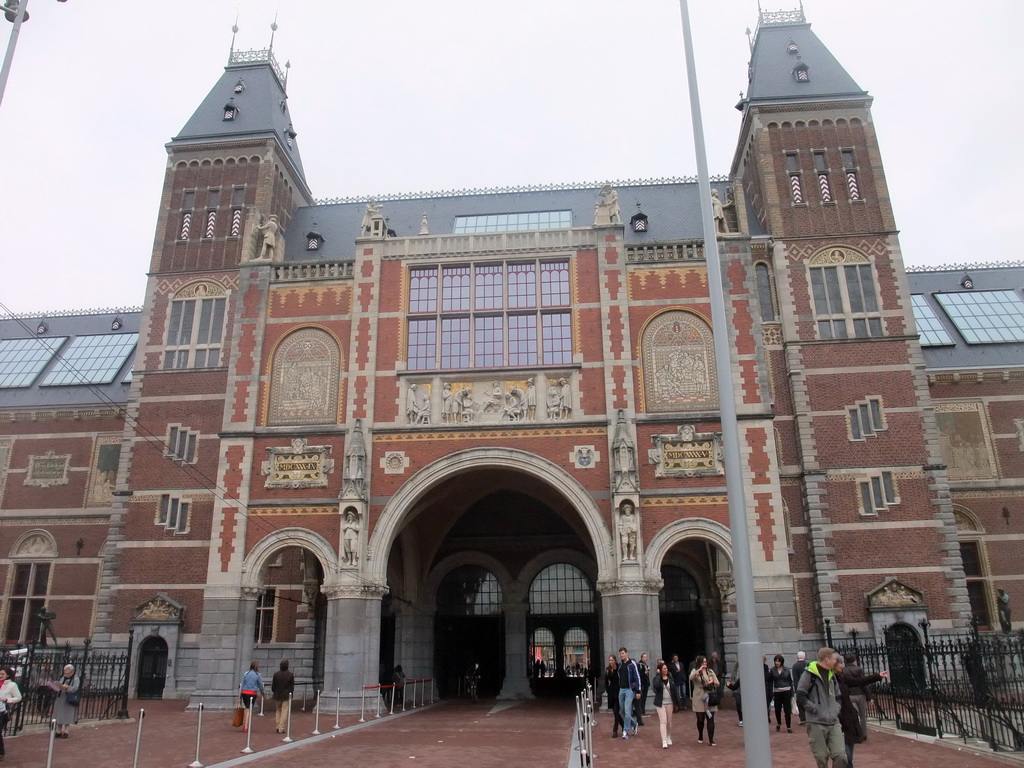 Front of the Rijksmuseum