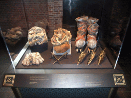 amsterdam_6_018 - 301 kb - 1024x768 - Mask, gloves, boots and other objects from Wildlings at `Game of Thrones: the Exhibition` at the Posthoornkerk church, with explanation Mask, gloves, boots and other objects from Wildlings at `Game of Thrones: the Exhibition` at the Posthoornkerk church, with explanation