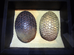 Dragon eggs at `Game of Thrones: the Exhibition` at the Posthoornkerk church