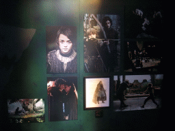 Photographs of the Stark family at `Game of Thrones: the Exhibition` at the Posthoornkerk church