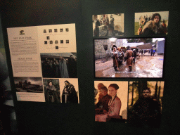 Information and photographs of House Stark at `Game of Thrones: the Exhibition` at the Posthoornkerk church