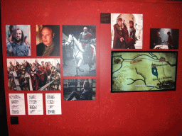 Storyboard and photographs of several characters at `Game of Thrones: the Exhibition` at the Posthoornkerk church, with explanation