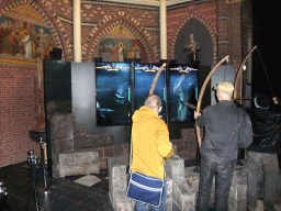 The Battle of Blackwater Bay Experience at `Game of Thrones: the Exhibition` at the Posthoornkerk church