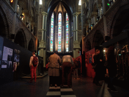 Interior of `Game of Thrones: the Exhibition` at the Posthoornkerk church