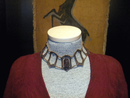 Melisandre`s necklace at `Game of Thrones: the Exhibition` at the Posthoornkerk church