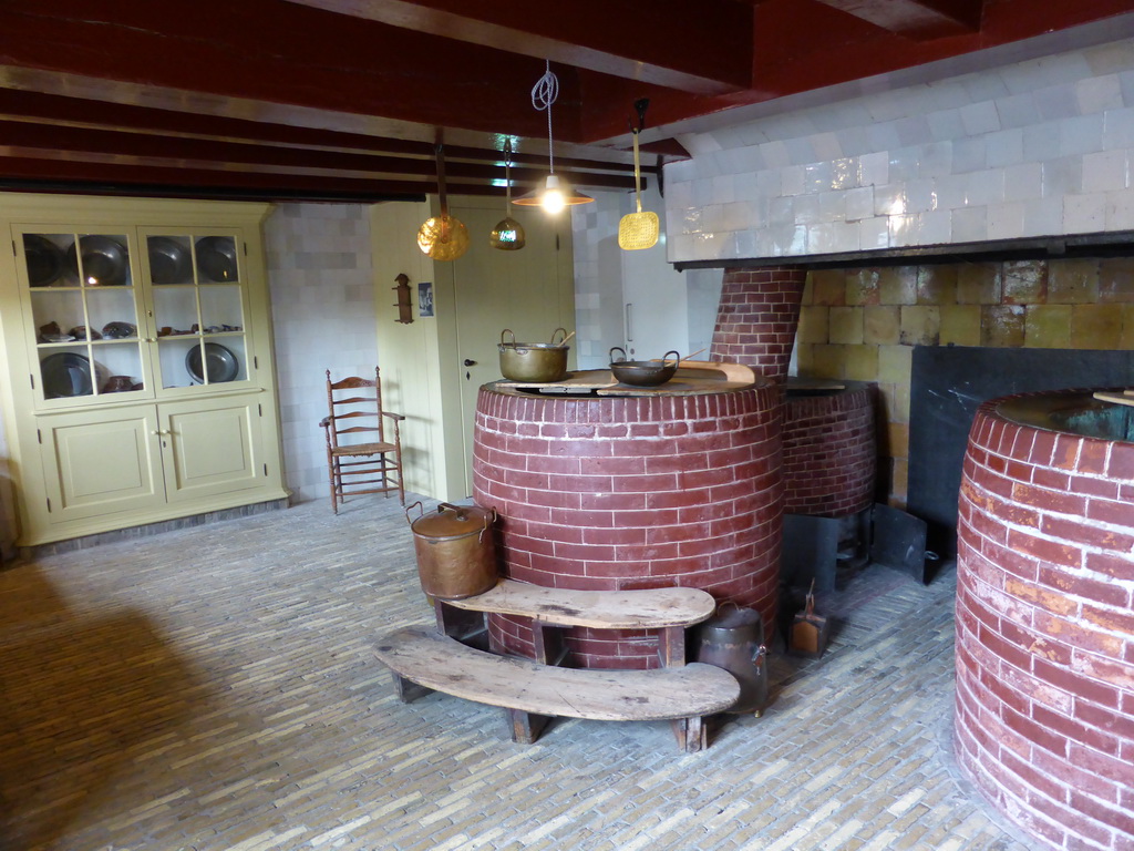 The Historical Kitchen of the Amstelhof, at the Hermitage Amsterdam museum